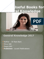 Most Imp General Knowledge Books