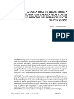 Arthur Coelho-A Favela Fora Do Lugar. Sobre A Propiacao Do Funk Carioca Pelas Classes Médias