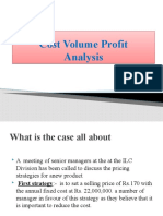 Cost Volume Profit