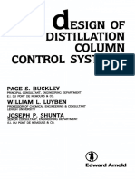 Design To Distillation Control System