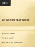 CATEGORICAL PROPOSITION Kakay