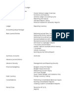 Financials Report