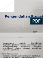 14 - Pengendalian Proyek