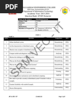 CS6601-Distributed Systems Two Marks Question Bank