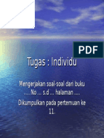 Tugas: Individu