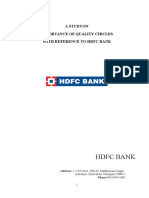 .... Importance of Quality Circles - HDFC