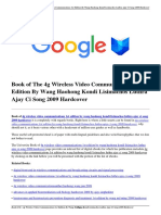 Download 4g Wireless Video Communications 1st Edition by Wang Haohong Kondi Lisimachos Luthra Ajay Ci Song 2009 Hardcover.pdf