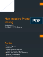 Non Invasive Prenatal Testing