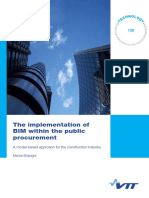 2014 - The Implementation of BIM Within The Public Procurement PDF