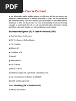 informatica course content