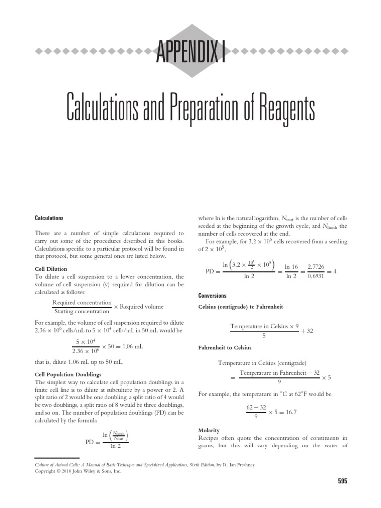 App 1 | PDF | Phosphate Buffered Saline | Buffer Solution