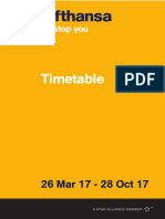 LH Timetable 2017