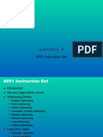 8051 Instruction Set Lecture