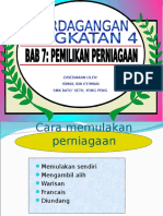 6 Pemilikan Perniagaan