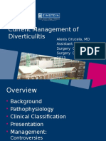 Current Management of Diverticulitis