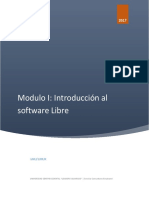 Modulo I, Introduccion Al Software Libre