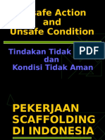 Unsafe Action N Unsafe Condition - Scaffolding