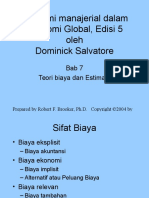 Ekonomi Manajerial Dalam Ekonomi Global, Edisi 5 Oleh Dominick Salvatore