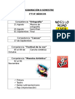 Programacion II Semestre