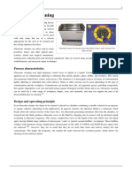 Ultrasonic Cleaning Note