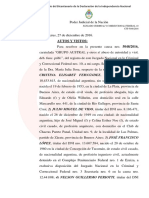 Procesamiento contra Cristina Fernández