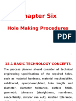 Chapter Six Hole Making Procedures