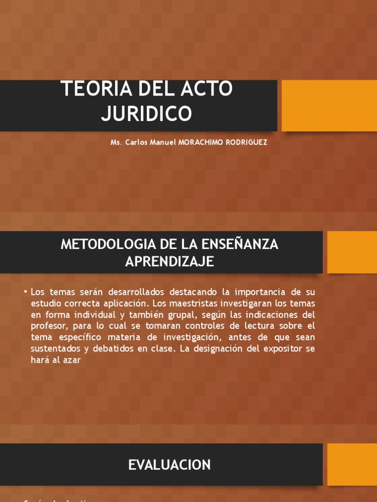 Teoria del acto juridico_teorias