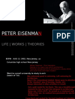 Peter Eisenma: Life - Works - Theories