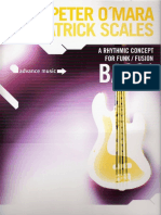 Peter O'Mara & Patrick Scales - A Rhythmic Concept For Funk-Fusion Bass PDF