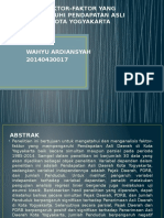 Download Analisis Faktor-faktor Yang Mempengaruhi Pendapatan Asli Daerah Di Kota Yogyakarta  by Wahyu Ardiansyah SN335165603 doc pdf