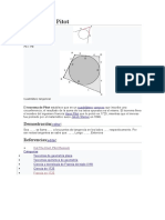 Teorema de Poncelet y Pilot