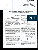 A Material-Balance Technique For Undersaturated, Partially Water-Driven Reservoirs