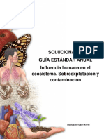 2016 Solucionario Guía 28 Influencia Humana en El Ecosistema Sobreexplotación y Contaminación