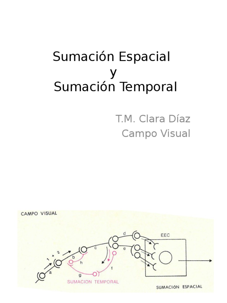 Sumación Espacial | PDF