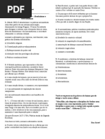 Avaliação Absolutismo Mercantilismo