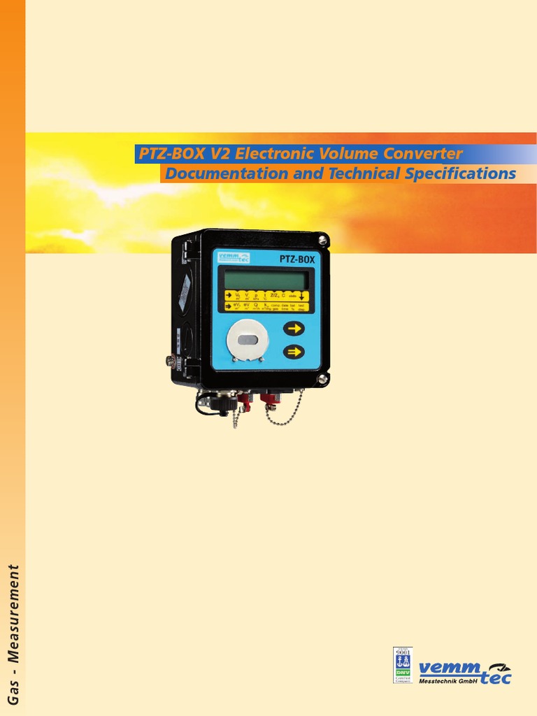 PTZ-BOX V2 Electronic Volume Converter: Documentation and Technical ...