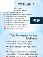 Bentang Isu PDP Prasekolah