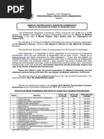 Professional Regulation Commission: Republic of The Philippines Manila