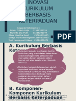 Inovasi Kurikulum Berbasis Keterpaduan