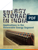 Energy Storage in India: Applications in The Renewable Energy Segment