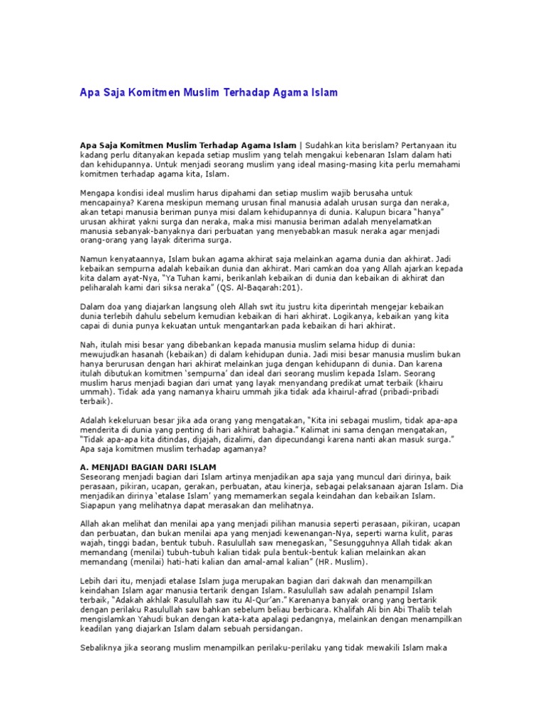 Doa Hari Jadi Islam - Gambar Islami