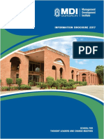 MDIG Admission Brochure