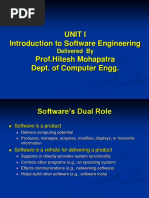 Introduction To Software Engineering