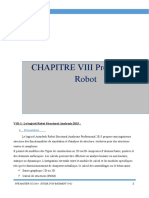8 CHAPITRE VIII Presentation Robot