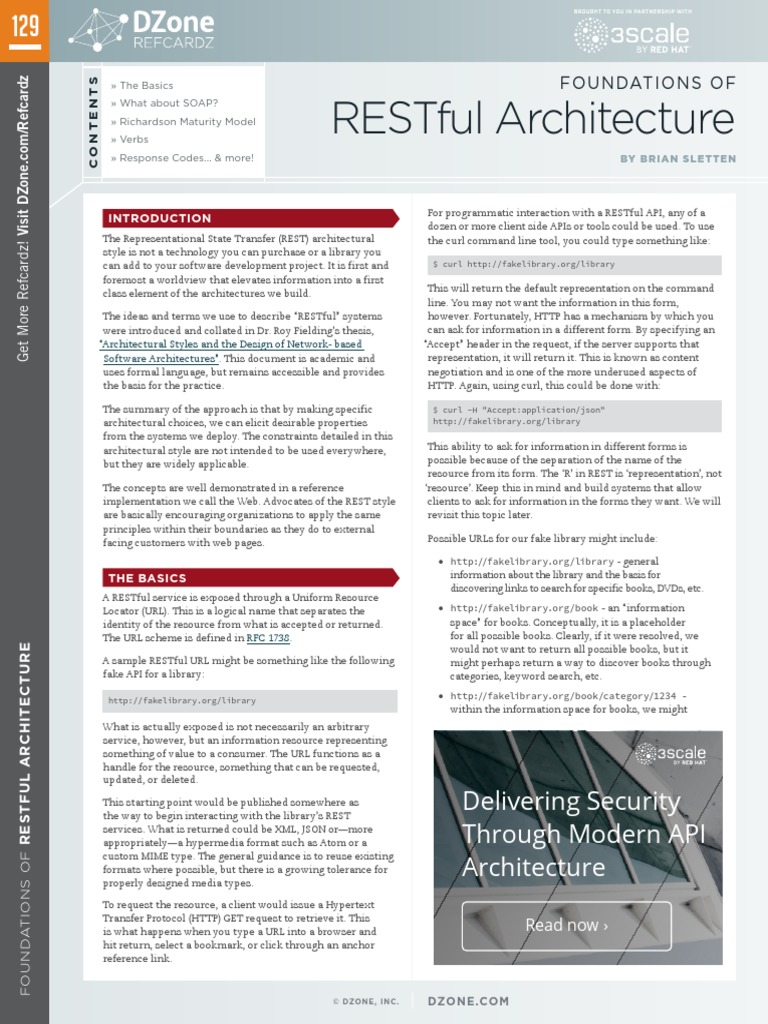 Restful Cheat Sheet Pdf Representational State Transf vrogue.co