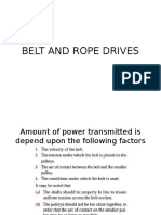 Belt and Rope Drives