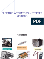 Unit II - Electric Actuators - Stepper