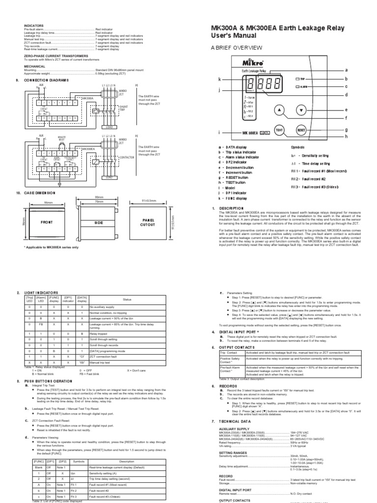 manual.pdf Relay Equipment