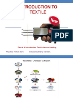 Lec 24-26 Introduction To Textile Lab