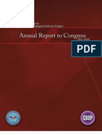 Chemical and Biological Defense Programme Report to Congress 2008